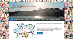 Desktop Screenshot of chretiensmacon.net